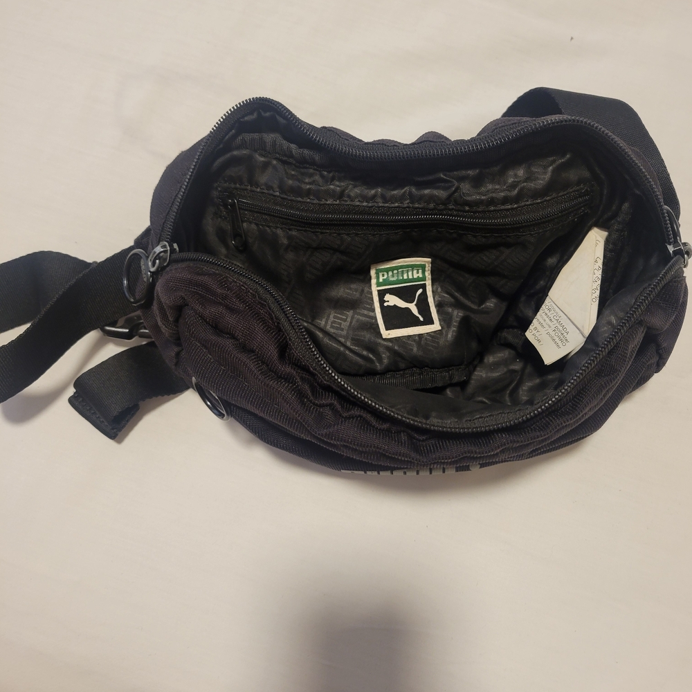 Puma Black and Gold Waist/Belt Bag - Picture 3 of 5